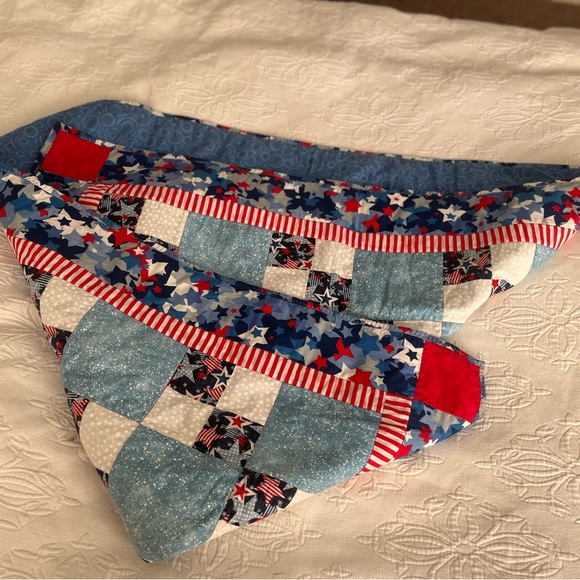 Handmade baby quilt - Picture 7 of 8